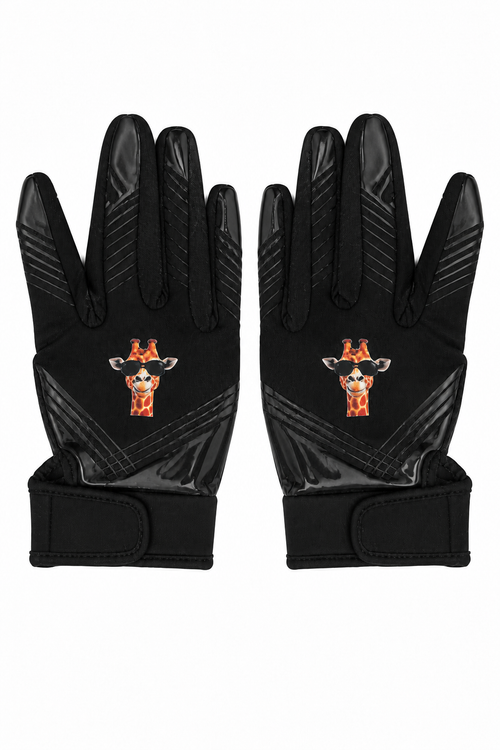 Easy Trail Giraffe Gloves - Black