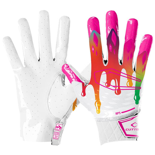 Cutters Rev Pro 5.0 Gloves - White / Pink / Red / Orange / Green / Navy Blue