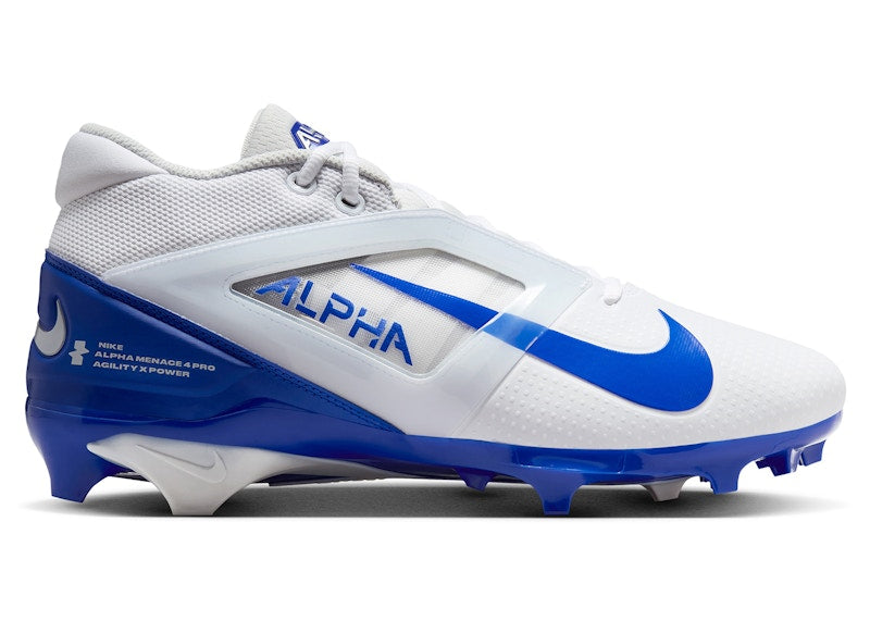 Nike Alpha Menace 4 Pro - White / Hyper Royal